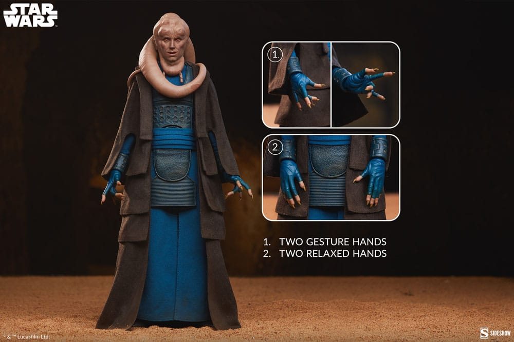 Return of the Jedi Action Figure 1/6 Bib Fortuna 32 cm