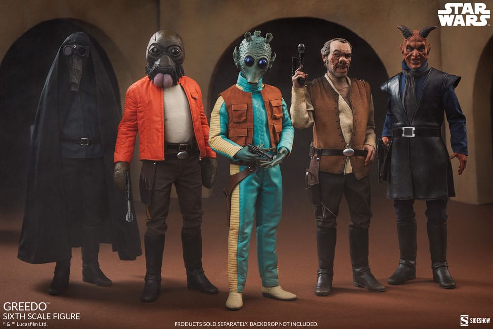 Star Wars Scum &amp; Villainy Action Figure 1/6 Greedo 30 cm