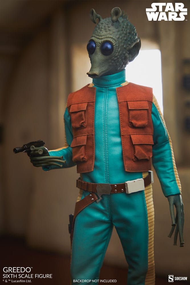 Star Wars Scum &amp; Villainy Action Figure 1/6 Greedo 30 cm