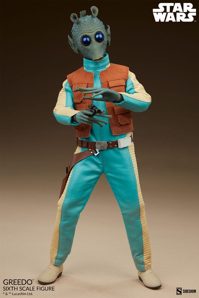 Star Wars Scum &amp; Villainy Action Figure 1/6 Greedo 30 cm