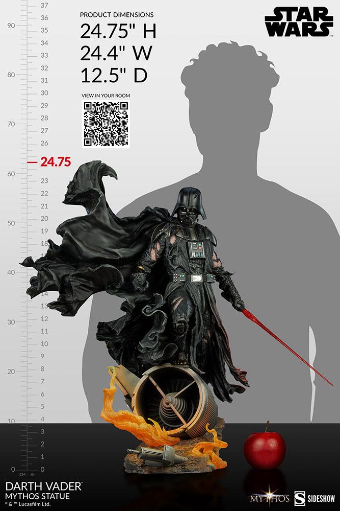 Star Wars Mythos Statue Darth Vader 63 cm