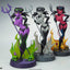 Original Artist Series Statue Devil Girl (Purple and Green Variant) 30 cm