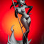 Original Artist Series Statue Devil Girl (Black and White Variant) 30 cm