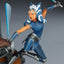 Star Wars: The Clone Wars Diorama Ahsoka Tano vs Darth Maul 51 cm