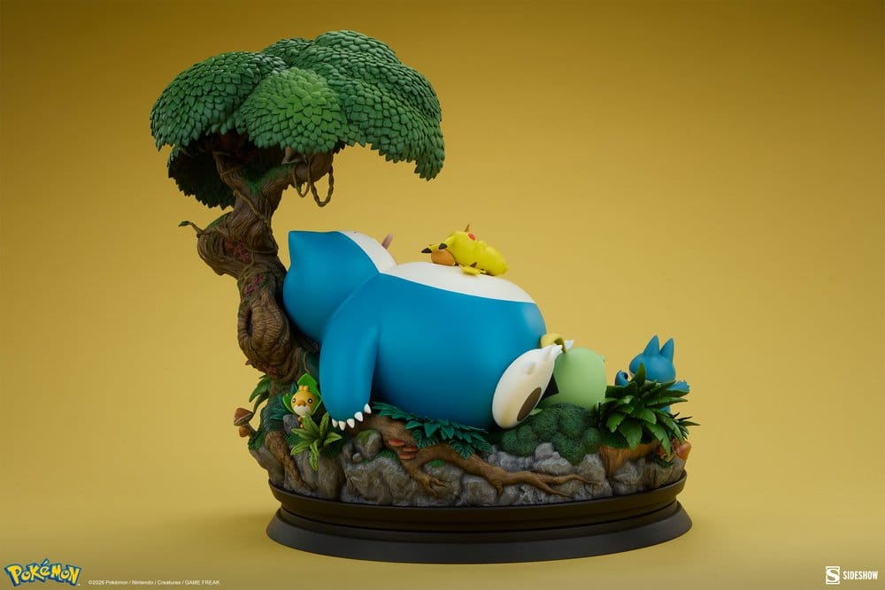 Pokémon Diorama Snorlax 33 cm