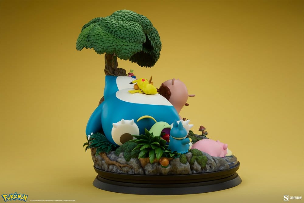 Pokémon Diorama Snorlax 33 cm