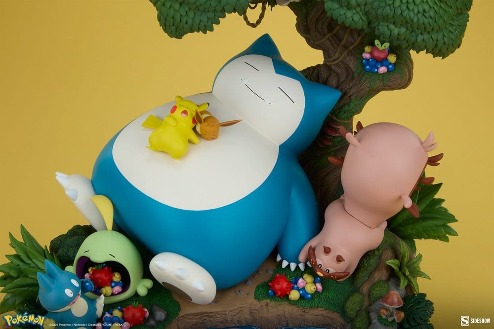 Pokémon Diorama Snorlax 33 cm