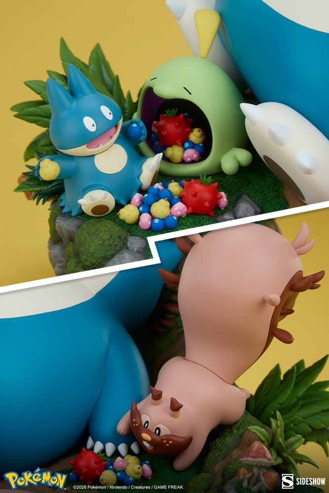 Pokémon Diorama Snorlax 33 cm