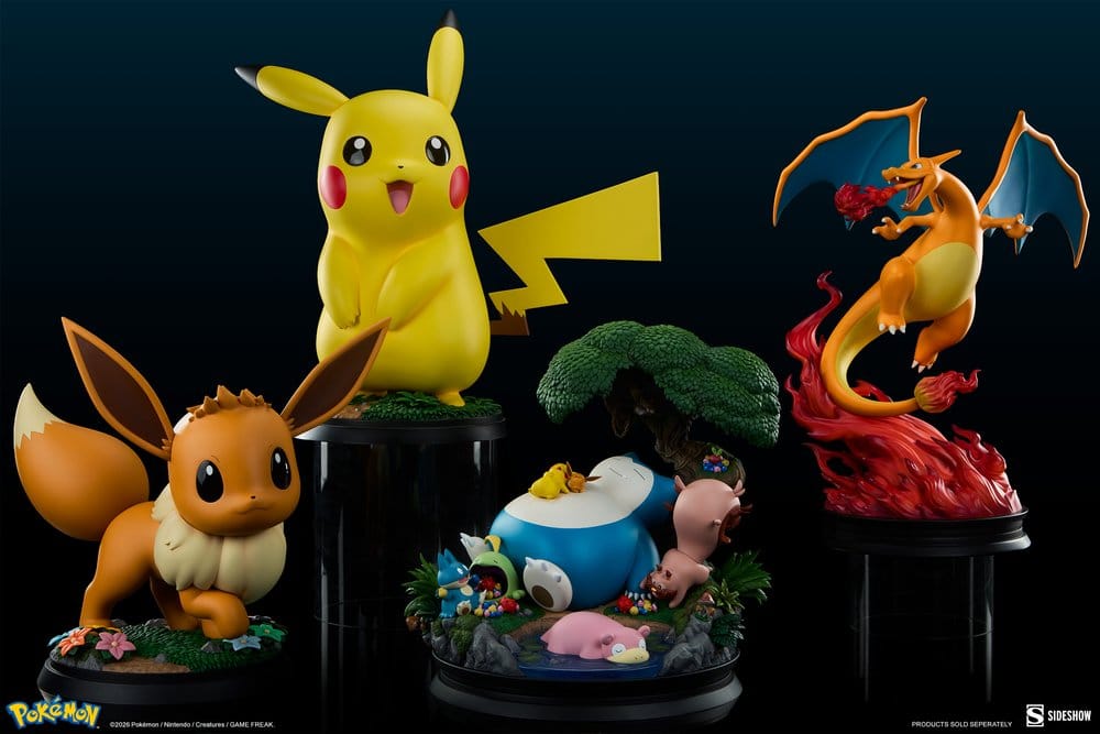 Pokémon Diorama Snorlax 33 cm