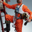 Star Wars Premium Format Statue Luke Skywalker & X-Wing: Red Five, Standing By 76 cm