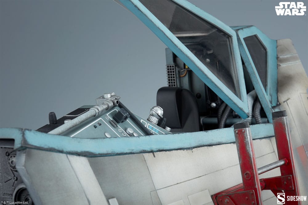 Star Wars Premium Format Statue Luke Skywalker & X-Wing: Red Five, Standing By 76 cm