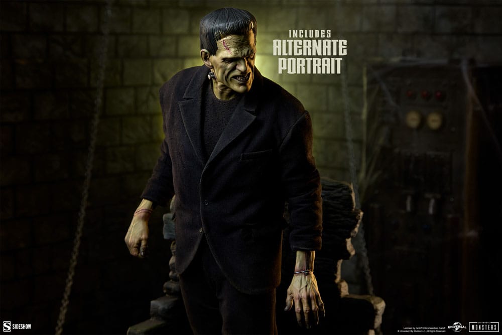 Frankenstein Premium Format Mixed Media Statue Frankenstein (Fabric Costume) 57 cm
