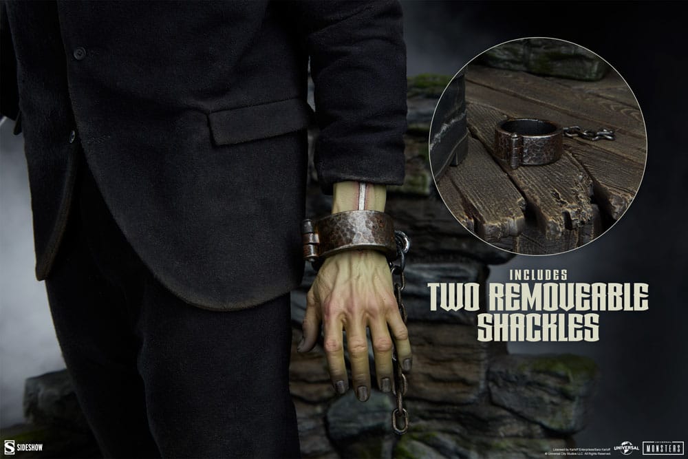 Frankenstein Premium Format Mixed Media Statue Frankenstein (Fabric Costume) 57 cm