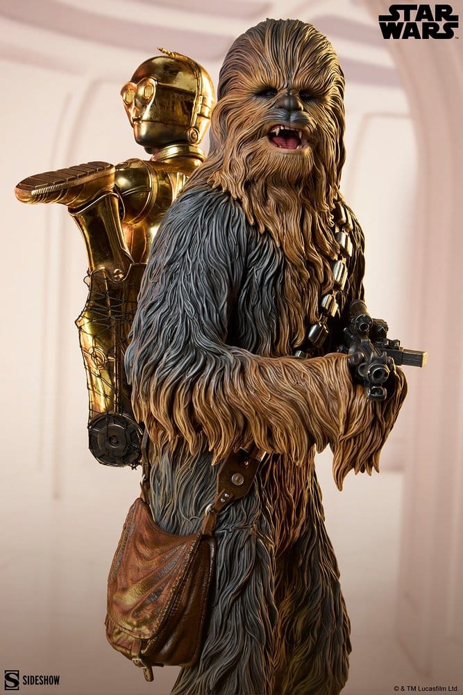 Star Wars Premium Format Figure Chewbacca and C-3PO 63 cm