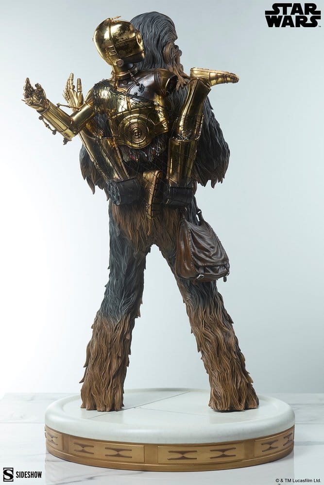 Star Wars Premium Format Figure Chewbacca and C-3PO 63 cm