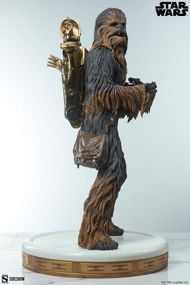 Star Wars Premium Format Figure Chewbacca and C-3PO 63 cm
