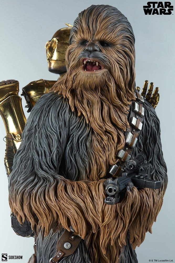 Star Wars Premium Format Figure Chewbacca and C-3PO 63 cm