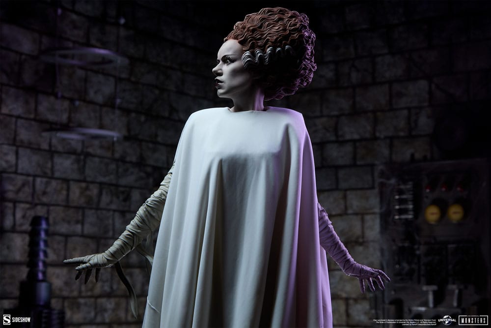 Bride of Frankenstein Premium Format Mixed Media Statue The Bride of Frankenstein (Fabric Costume) 55 cm