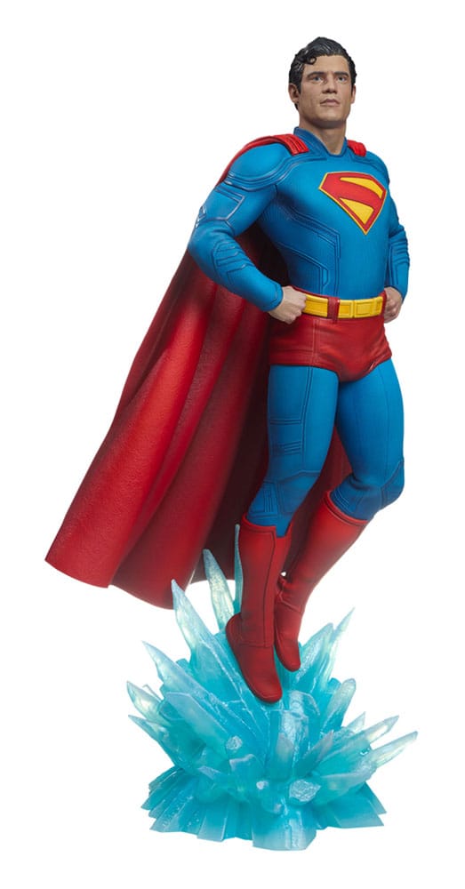 Superman (2025) Premium Format Statues Superman 61 cm &amp; Krypto 23 cm Bundle (2)