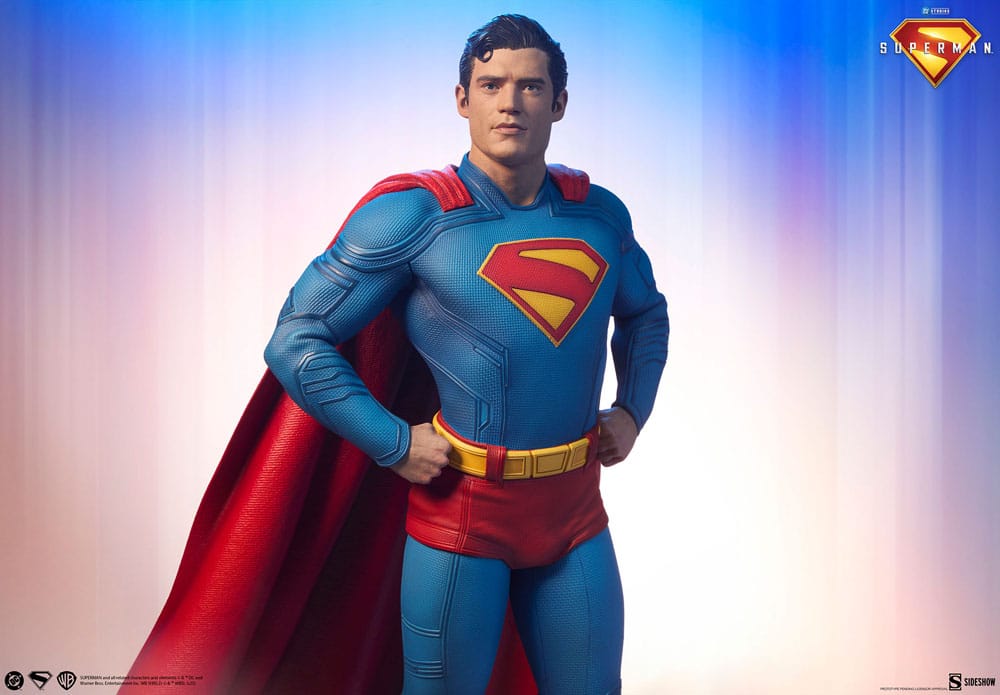 Superman (2025) Premium Format Statues Superman 61 cm &amp; Krypto 23 cm Bundle (2)
