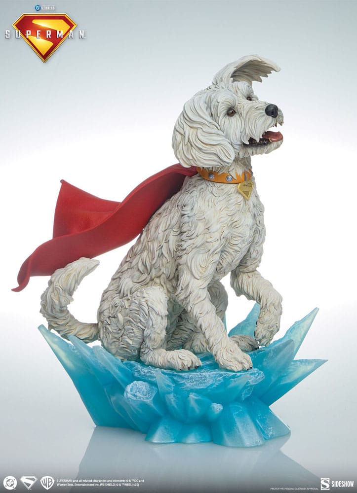 Superman (2025) Premium Format Statues Superman 61 cm &amp; Krypto 23 cm Bundle (2)