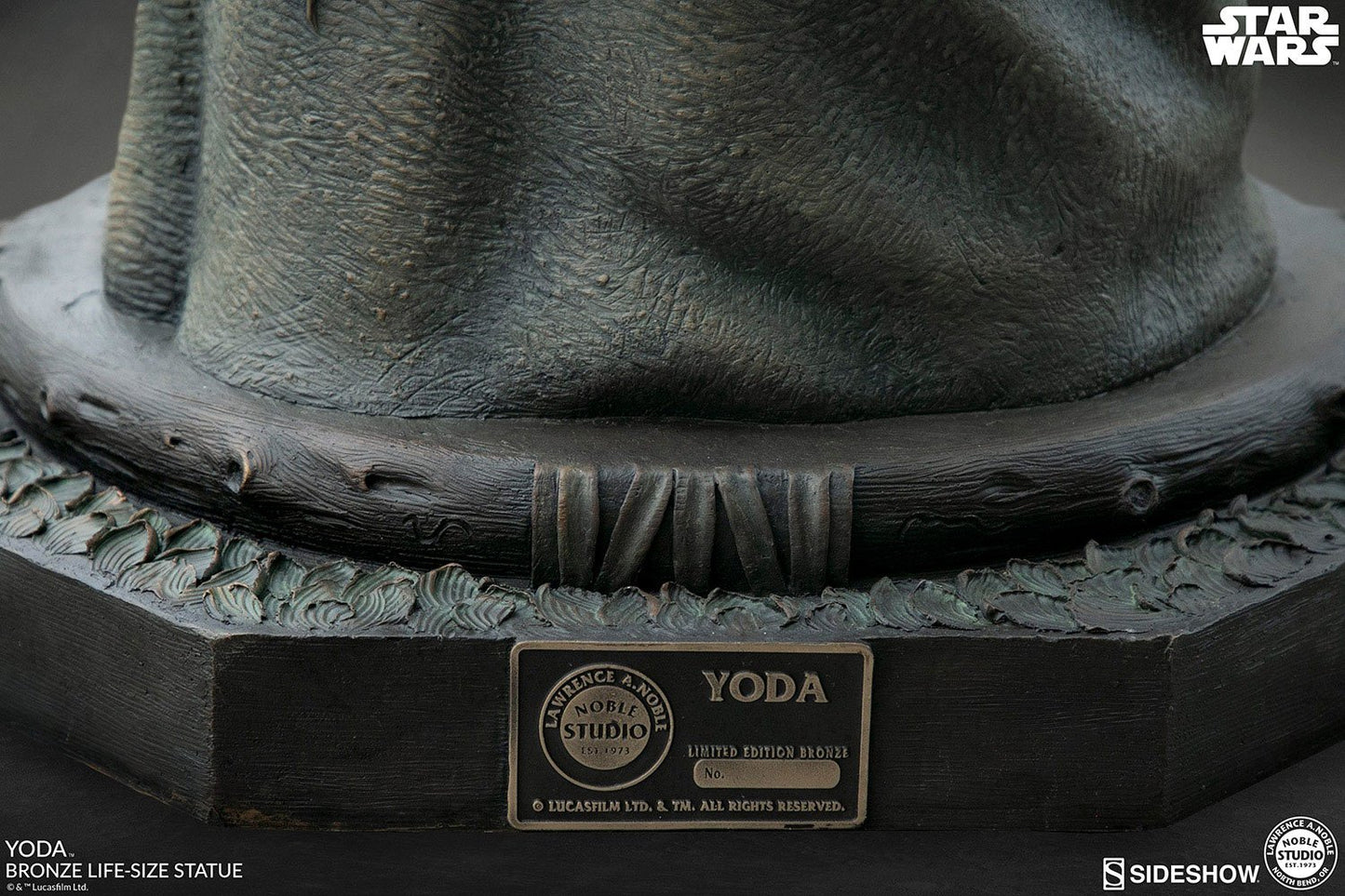 Star Wars Life-Size Bronze Statue Yoda 79 cm