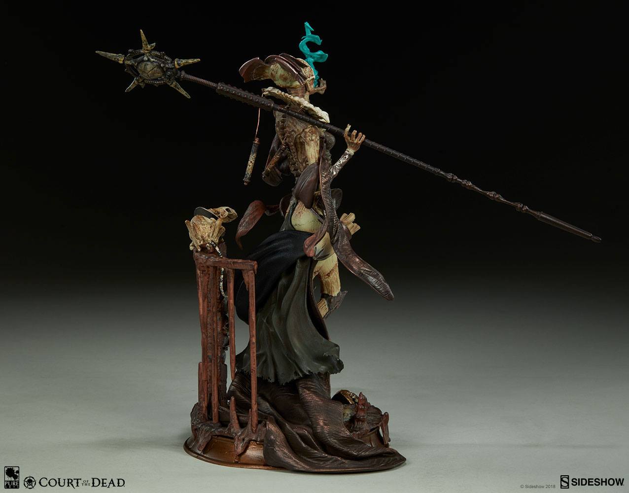 Court of the Dead PVC Statue Xiall - Osteomancers Vision 33 cm