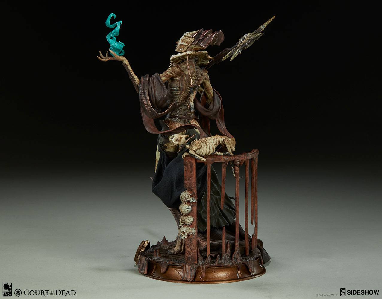 Court of the Dead PVC Statue Xiall - Osteomancers Vision 33 cm