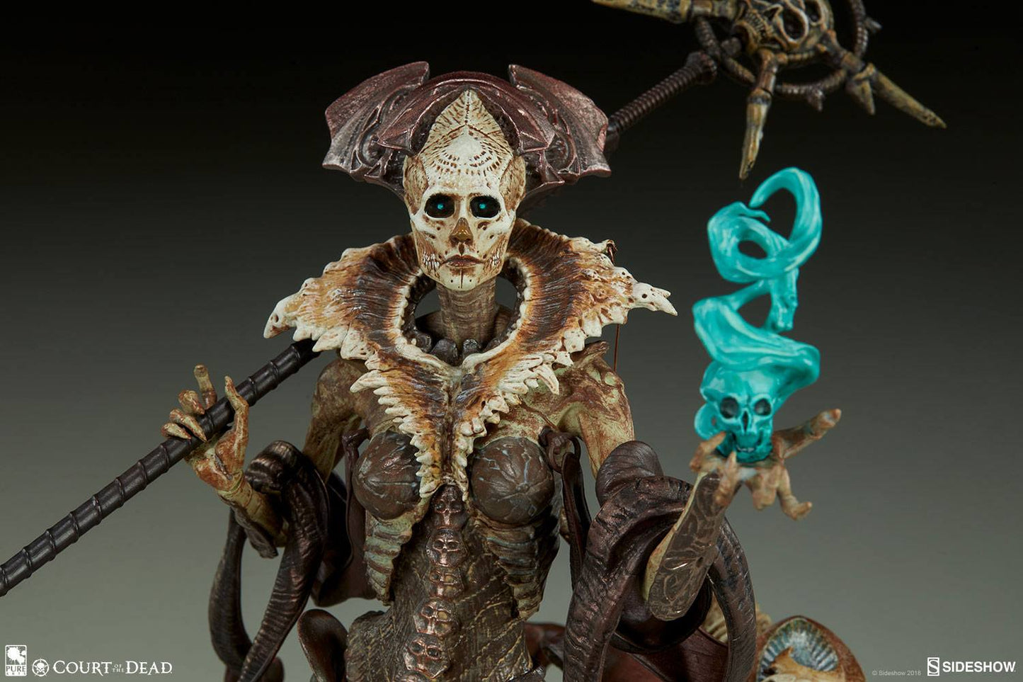 Court of the Dead PVC Statue Xiall - Osteomancers Vision 33 cm