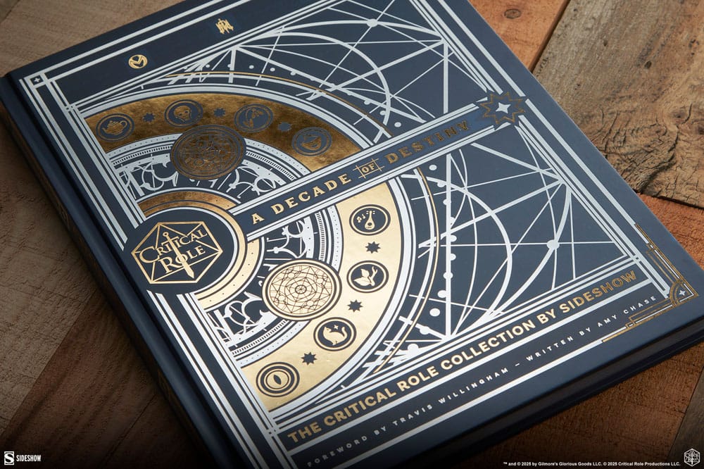 Sideshow Collectibles Book A Decade of Destiny: The Critical Role Collection by Sideshow *English version*