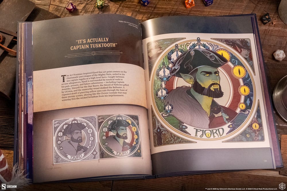 Sideshow Collectibles Book A Decade of Destiny: The Critical Role Collection by Sideshow *English version*