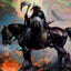 Frank Frazetta Fine Art Print Death Dealer I Rainbow Lava Holofoil 61 x 41 cm - unframed