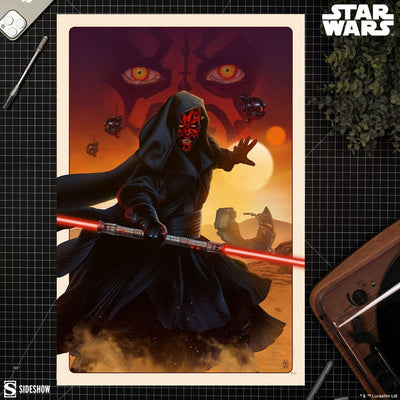 Star Wars Art Print Darth Maul: The Phantom Menace 41 x 61 cm - unframed