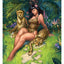 Bettie Page Fine Art Print Jungle Bettie 46 x 61 cm - unframed