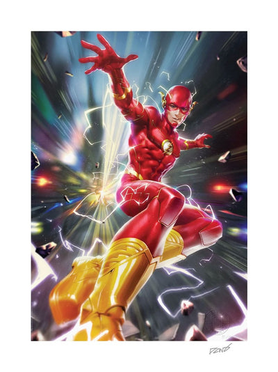 DC Comics Art Print The Flash 46 x 61 cm - unframed