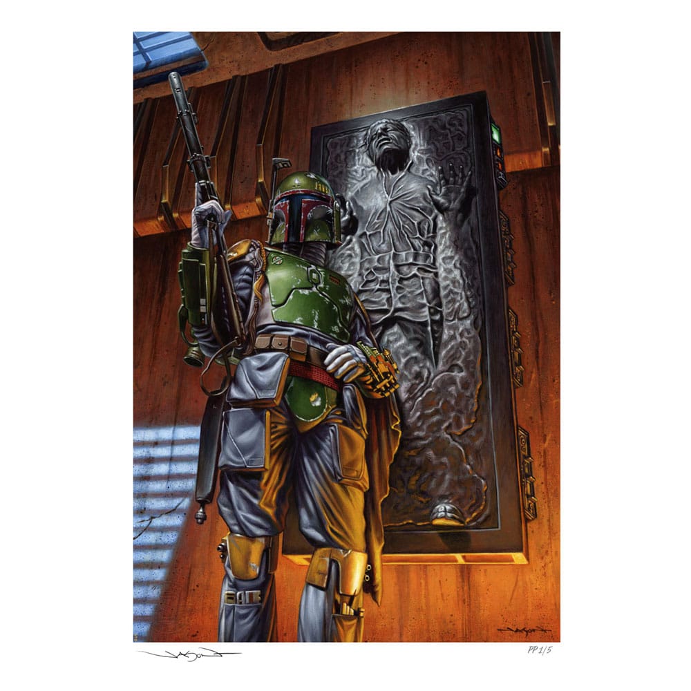 Star Wars Art Print Boba Fett: The Bounty 46 x 61 cm - unframed