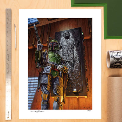 Star Wars Art Print Boba Fett: The Bounty 46 x 61 cm - unframed