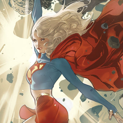 DC Comics Fine Art Print Supergirl 41 x 61 cm - unframed