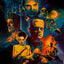 Universal Monsters Art Print Collage by Chris Valentine 61 x 46 cm - unframed
