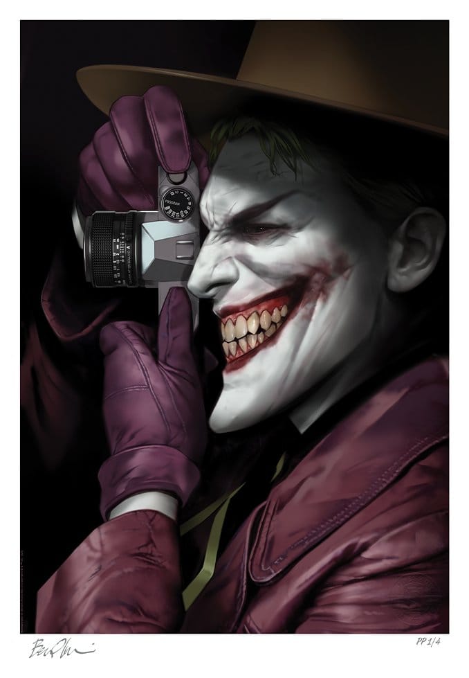 DC Comics Fine Art Print Batman: The Killing Joke Reprise 46 x 61 cm - unframed