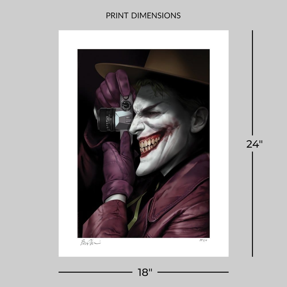 DC Comics Fine Art Print Batman: The Killing Joke Reprise 46 x 61 cm - unframed