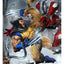 Marvel Fine Art Print Wolverine vs Omega Red 46 x 61 cm - unframed