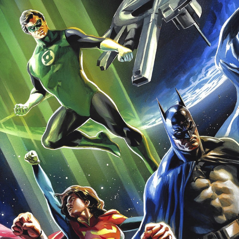 DC Comics Fine Art Print Justice League Unlimited 46 x 61 cm - unframed