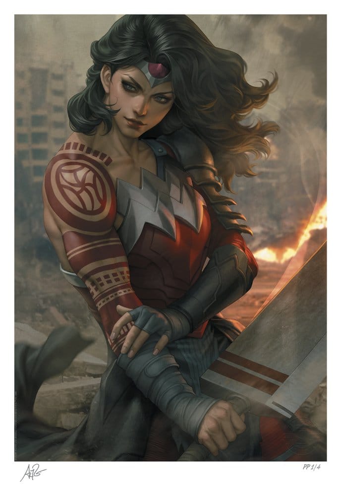 DC Comics Fine Art Print Absolute Wonder Woman 46 x 61 cm - unframed