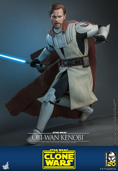 Star Wars The Clone Wars Action Figure 1/6 Obi-Wan Kenobi 30 cm