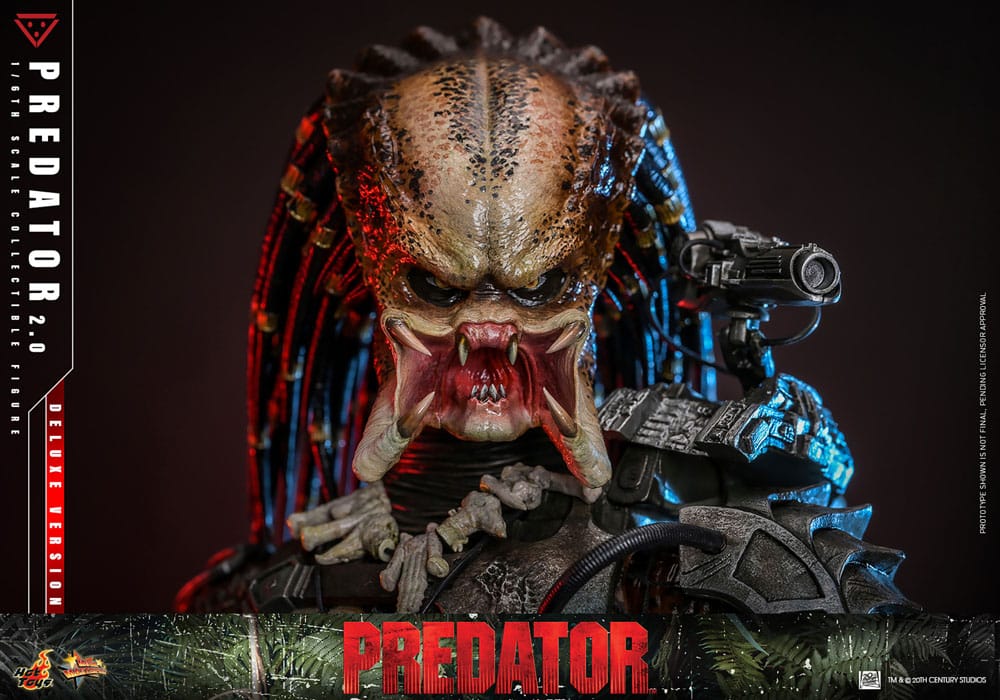 Predator Movie Masterpiece Action Figure 1/6 Predator (2.0) Deluxe Version 34 cm