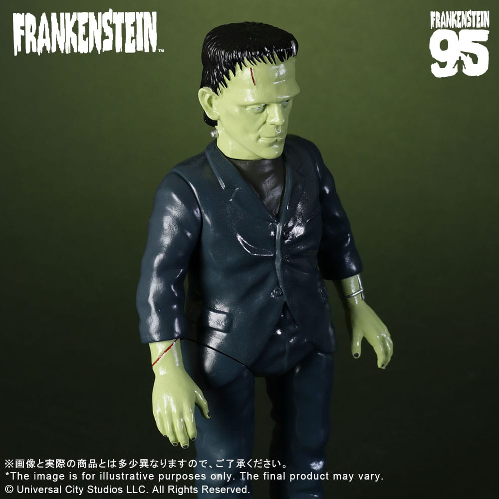 Universal Monsters Retro Sofubi Series Soft Vinyl Figure Frankenstein (1931) 27 cm