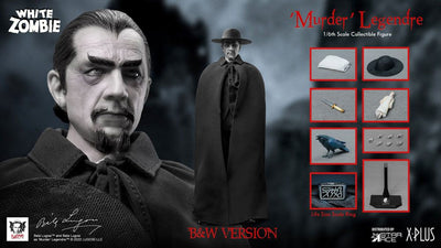 The White Zombie My Favourite Movie Action Figure 1/6 Murder Legendre (Bela Lugosi) B&W Version 30 cm