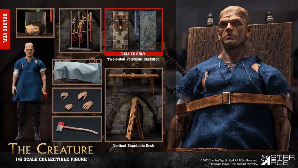 The Horror of Frankenstein My Favourite Movie Action Figure 1/6 The Creature Deluxe Version 30 cm