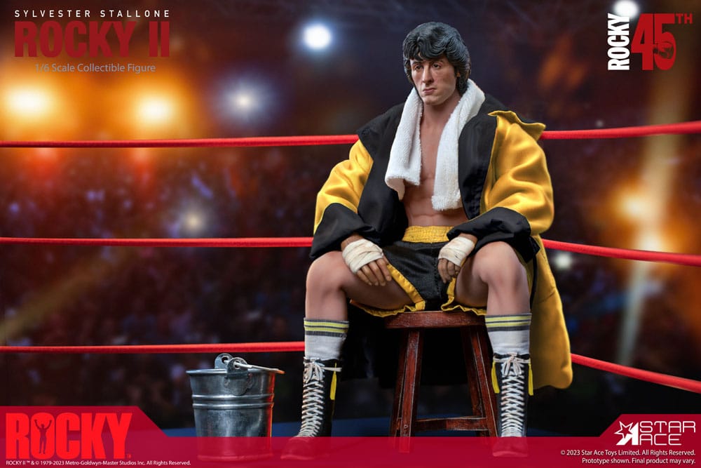 Rocky II Statue 1/6 Rocky Deluxe Version 30 cm